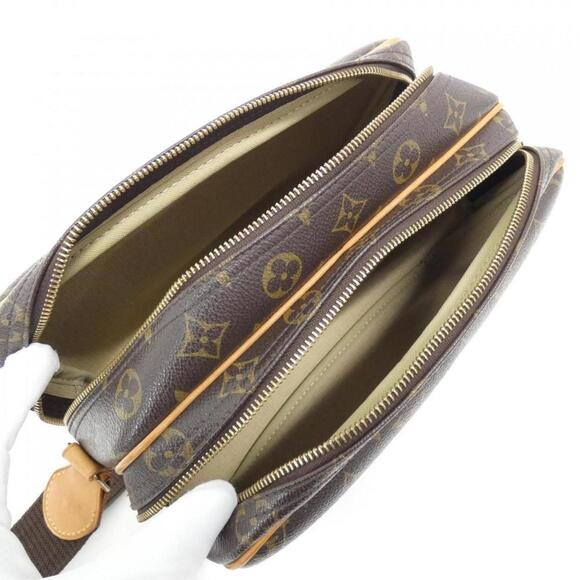 LOUIS VUITTON Brown Monogram Shoulder Bag - Picture 9 of 10